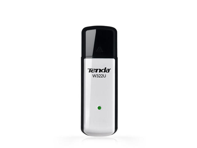 Мрежово оборудване Tenda 300Mbps Wireless N USB Adapter W322U