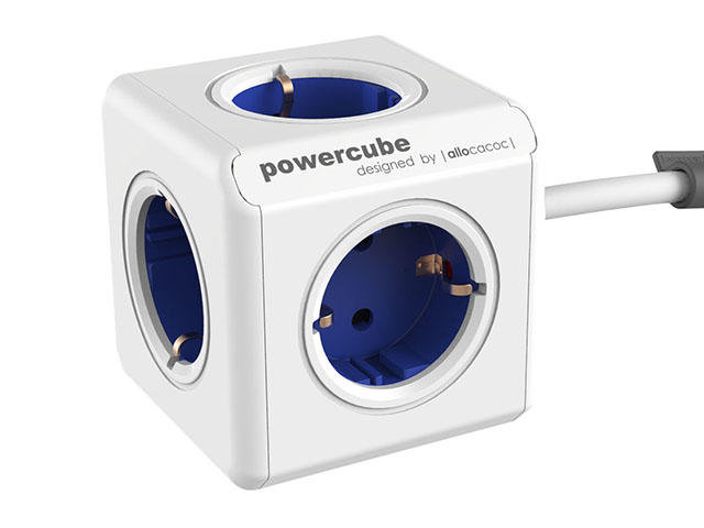 Разклонители Allocacoc POWER CUBE 1300BL 5outlets