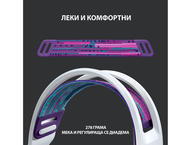 Слушалки Logitech G733 LIGHTSPEED Wireless - WHITE