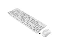 Клавиатури Logitech MK295 Silent Wireless Combo - OFF WHITE - US INTL 