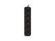 Разклонители Lanberg power strip 1.5 метра, 5 гнезда, черен