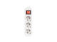 Разклонители Lanberg power strip 1.5 метра, 3 гнезда, бял