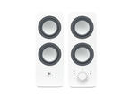 Колони Logitech Z200, в бяло