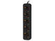 Разклонители Lanberg power strip 3 m, Black