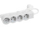 Разклонители Legrand STD, шуко, 4X2P+E, 1,5м. кабел, бяло/сиво