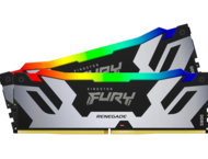 Оперативна памет 96GB (2x48GB) DDR5 6000 MT/s Kingston Fury Renegade RGB Black/Silver