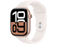 Смарт часовници Apple Watch Series 10 GPS 46mm Rose Gold Aluminium Case with Light Blush Sport Band - M/L