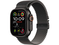 Смарт часовници Apple Watch Ultra 2 GPS + Cellular 49mm Black Titanium Case with Black Titanium Milanese Loop - S