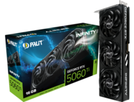 Видео карти Palit GeForce RTX 5060 Ti Infinity 3 16GB