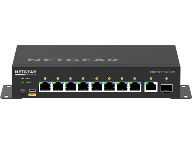 Мрежово оборудване NETGEAR GSM4210PD