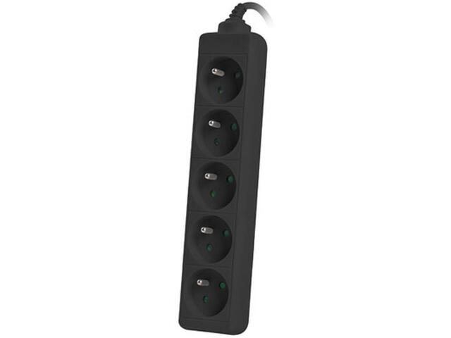 Разклонители Lanberg PS0-05E-0100-IEC-BK