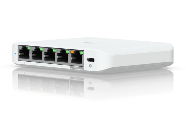 Мрежово оборудване Ubiquiti UniFi Switch Flex 2.5G 8 PoE