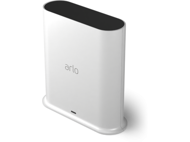 Smart Home Arlo Add-On Smart Hub with Micro SD Storage - White