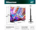 Телевизори Hisense 43E7S