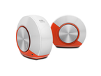 Колони JBL Pebbles, в бяло-оранжево