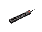 Разклонители Hama Power Strip, 6 гнезда, черен